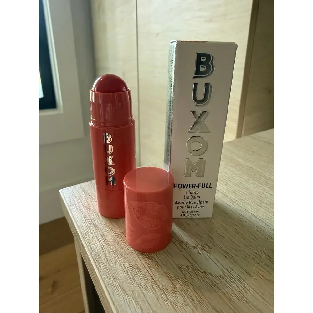 $20 Buxom Power-Full Plump Lip Balm First Crush New with Defect